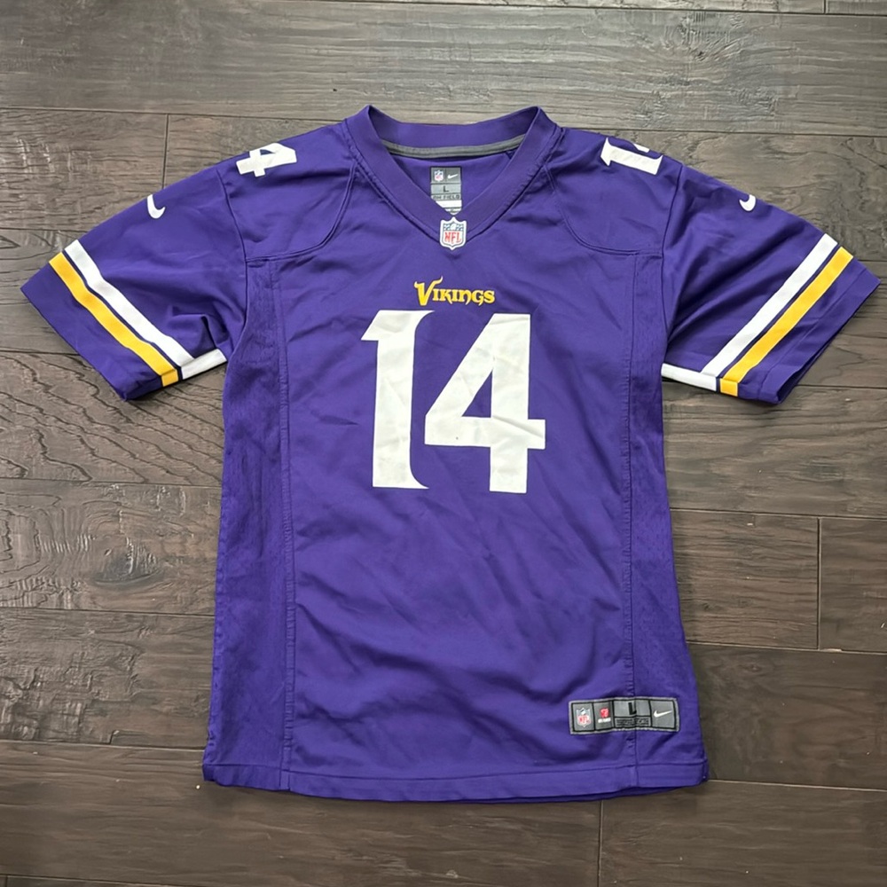 Nike NFL Minnesota Vikings Stefon Diggs #14 Jersey Youth Large (14/16)